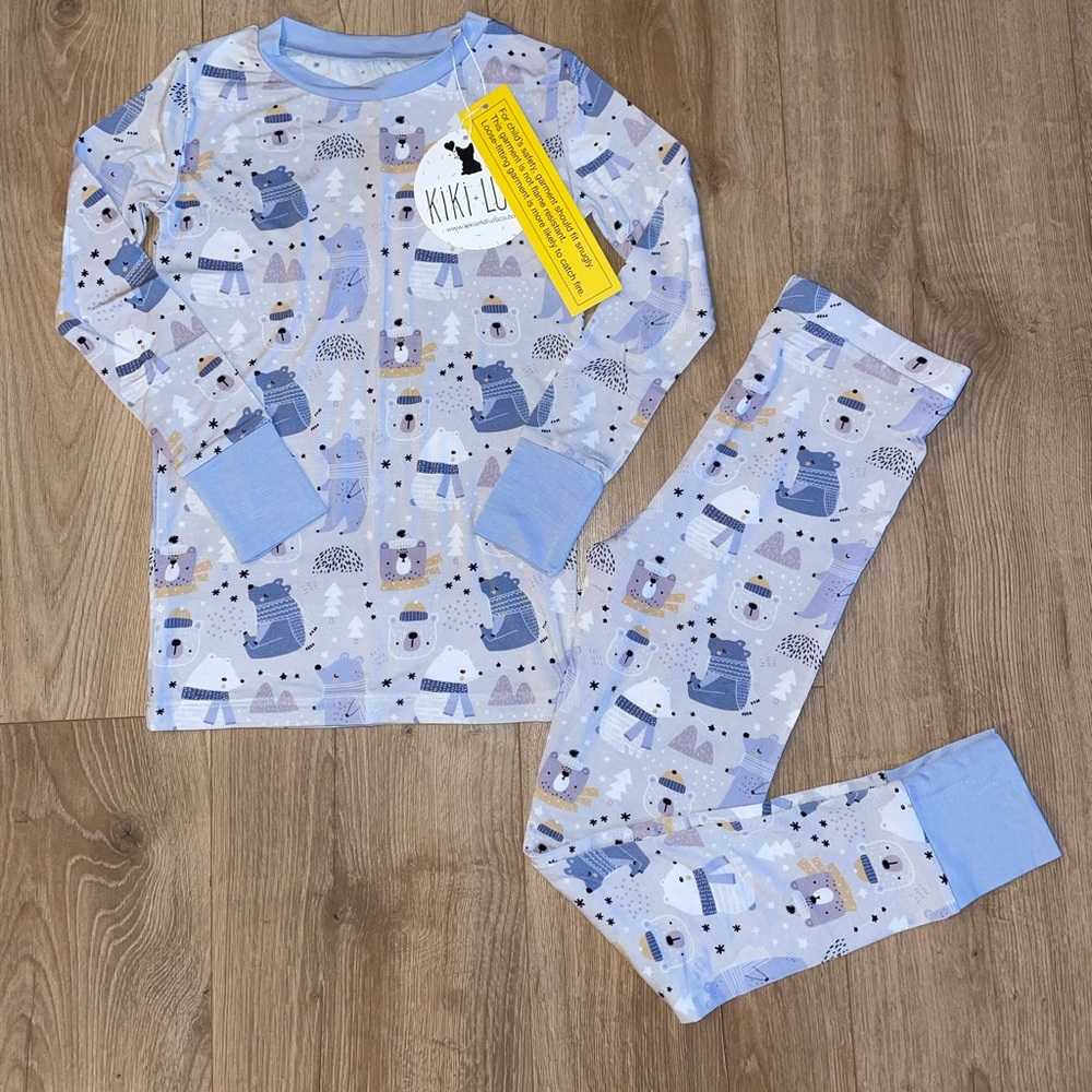 Bamboo bear pajamas